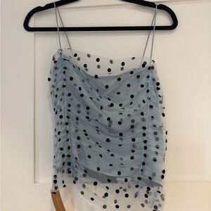 Reformation Dot Gauze Women's Top